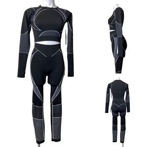 Futuristic Long Sleeve leggings Sets